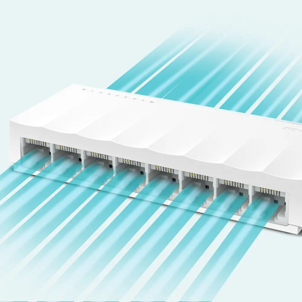 Коммутатор TP-Link LS1008 100 Мбит/с 82677903 STLM-2062376 TP LINK  - Вид №3