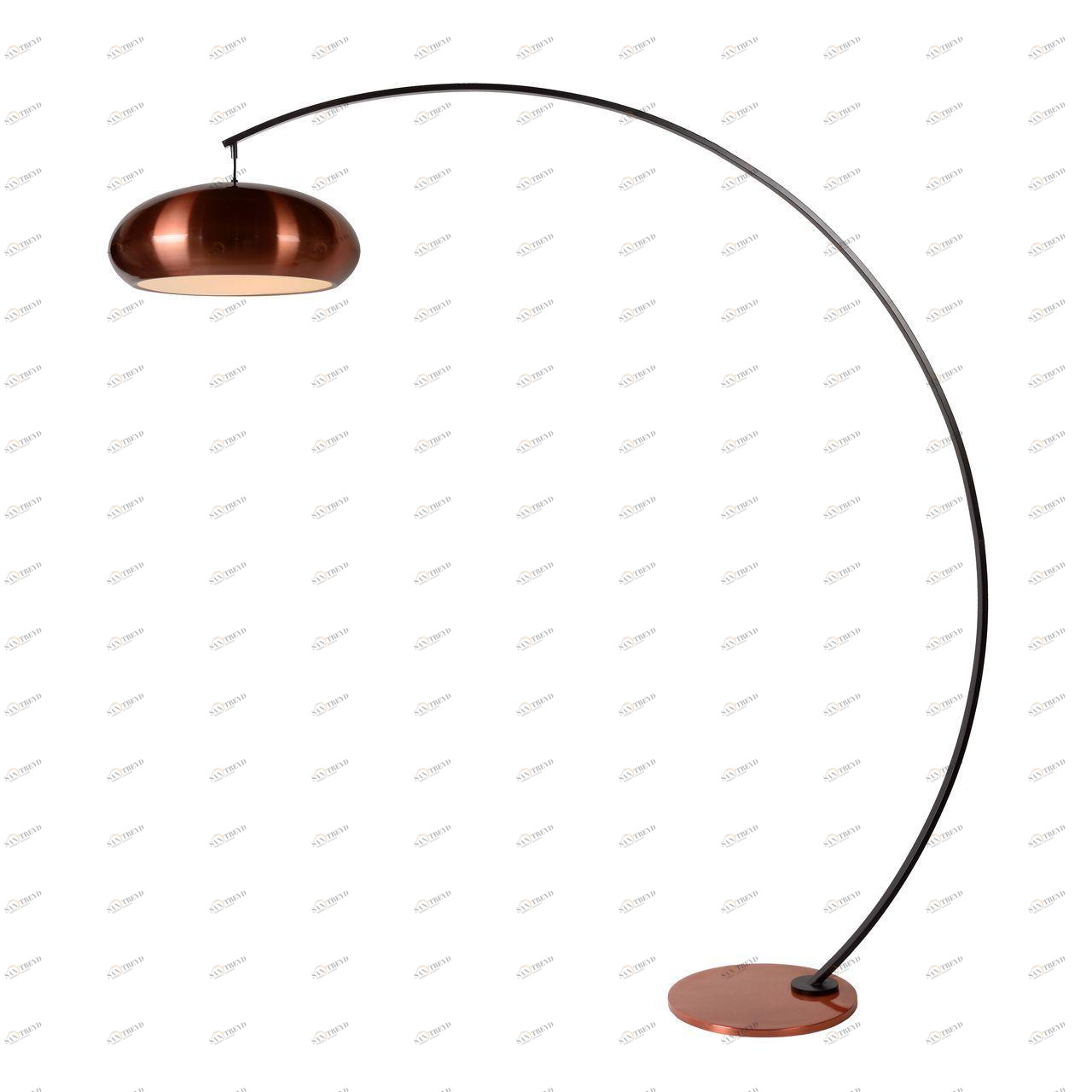 Торшер дизайнерский Lucide Vengo Black Bronze 31782/03/17 LUCIDE ЭЛИТНЫЕ 081375 Медь 