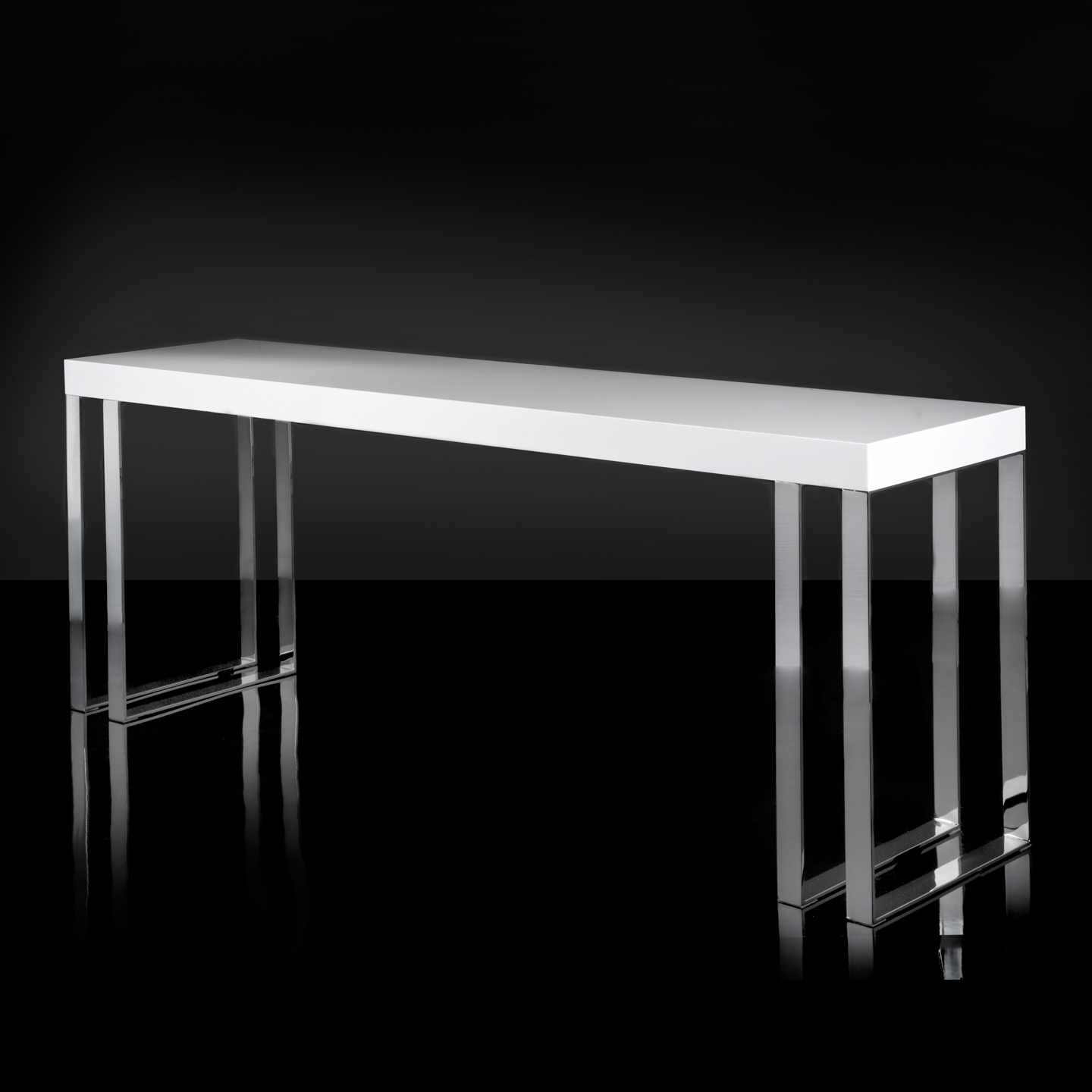 450093,1 ABHIKA КОНСОЛЬ ЛОФТ ОЗЕРО H100 250X60 WHITE 450093.1 - Вид №1