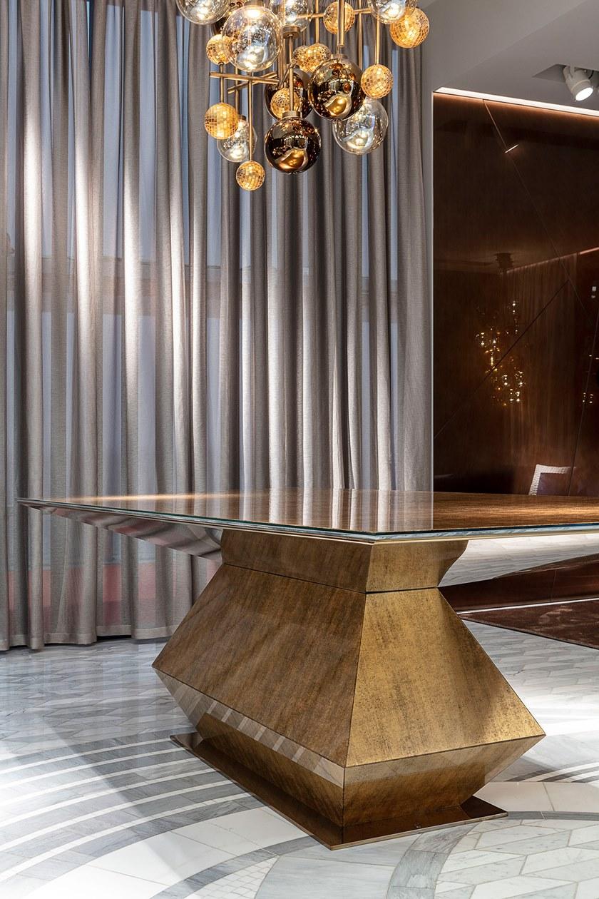 Sicis Прямоугольный стеклянный стол Diamante sun-id-1361695 - Вид №2