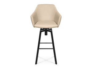 Поворотный барный стул с подлокотниками