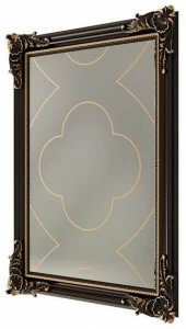 Carpanese Home Прямоугольное зеркало в настенной раме Heritage 6034