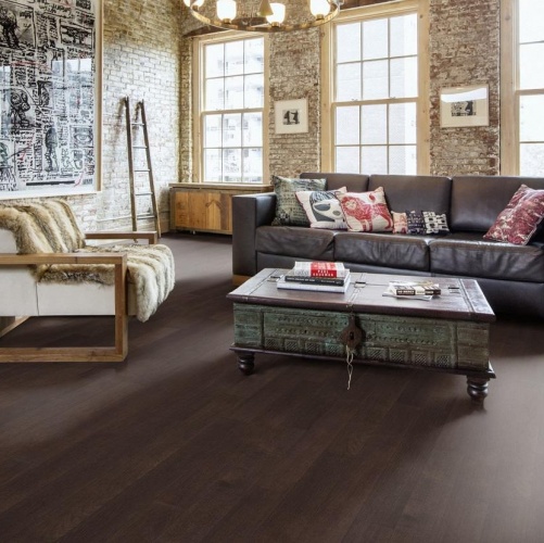 Паркетная доска Kahrs Дуб Кофе Линнея 2600200561 - Вид №15