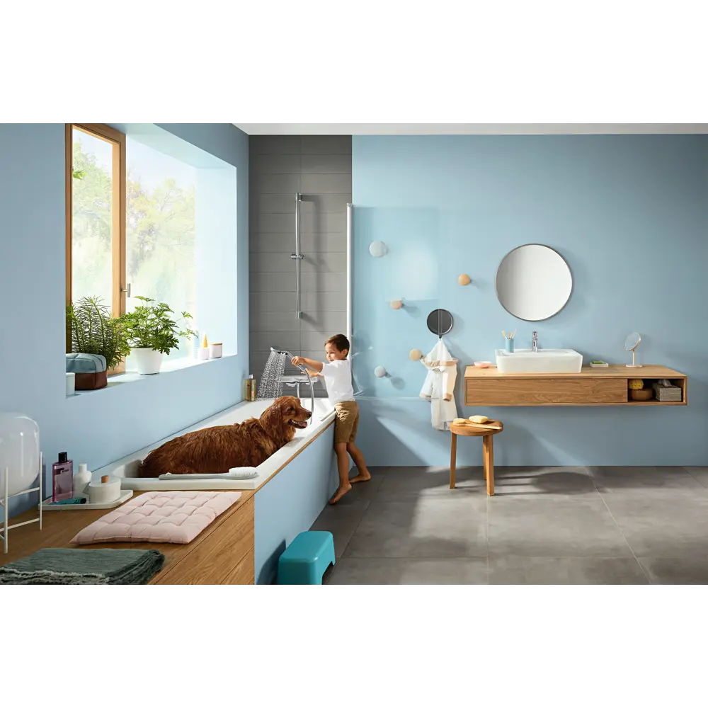Лейка для душа Hansgrohe Croma Select E Multi, 3 режима 82600631 STLM-2124234 - Вид №9