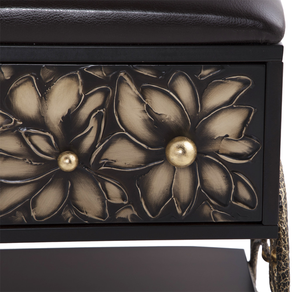 14079 Банкетка Терра Каштан Амбер BOGACHO 4627196590441 - Вид №4