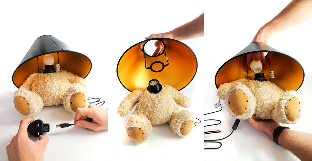 Лампа для чтения Teddy Bear SUCK UK SKTEDDYLAMP1 - Вид №2