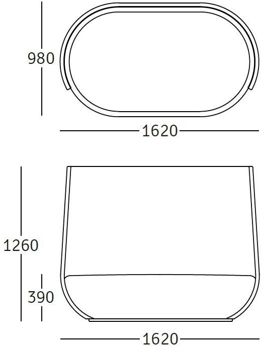 ROSSIN 2-х местный тканевый диван с высокой спинкой Nido sun-id-1500118 - Вид №5