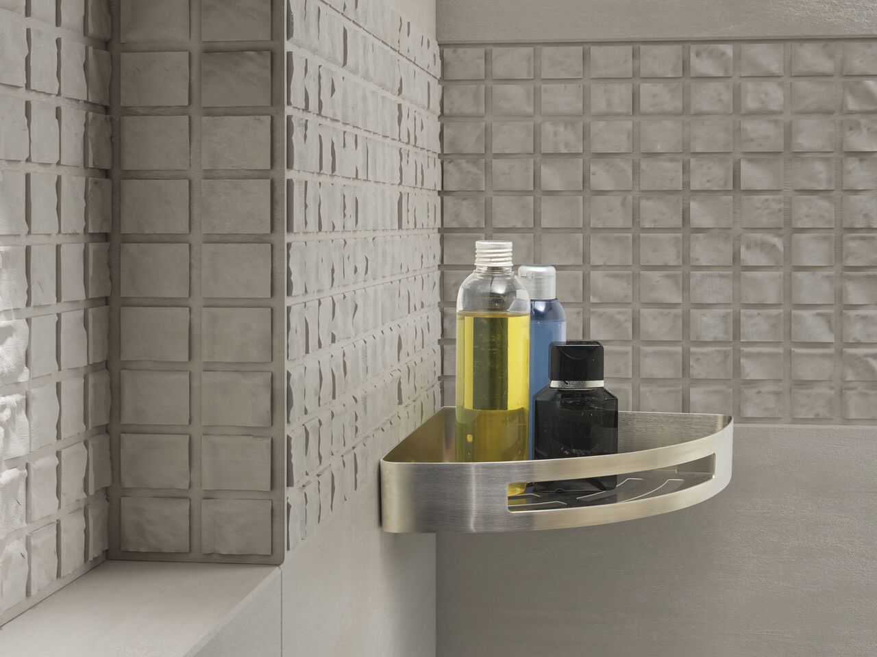 Настенная мыльница из нержавеющей стали для душа GEDY NERVA ARCH-00120637 - Вид №6