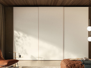 Встроенный шкаф с раздвижными дверями