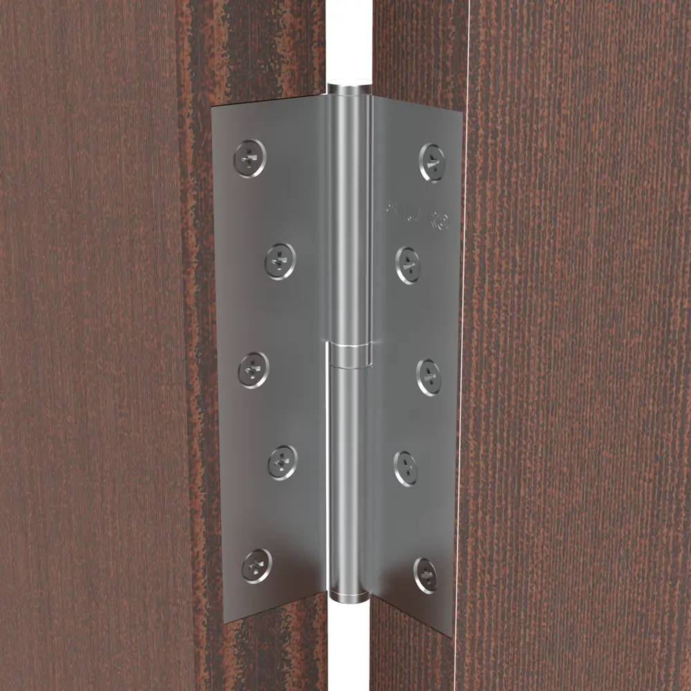 82105921 Петля съёмная левая S125413L-CP/BL, 125x75 мм, сталь, цвет хром STLM-0019037 FUARO  - Вид №6