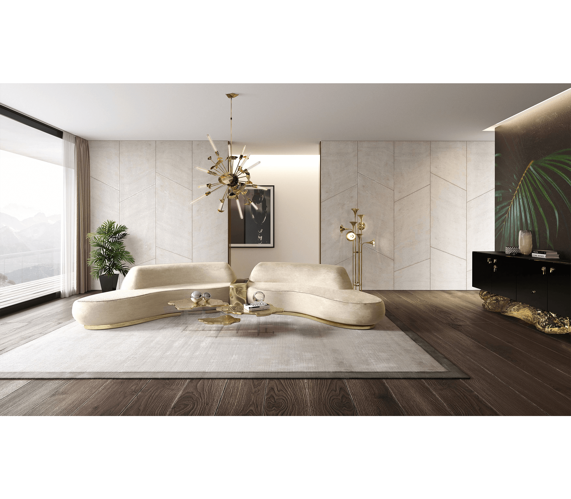 0-252 Центральный стол Monet  Boca Do Lobo  - Вид №7