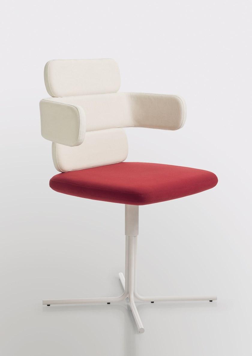 Luxy Вращающееся кресло из ткани с 4 спицами Cluster Cl4 - Вид №1