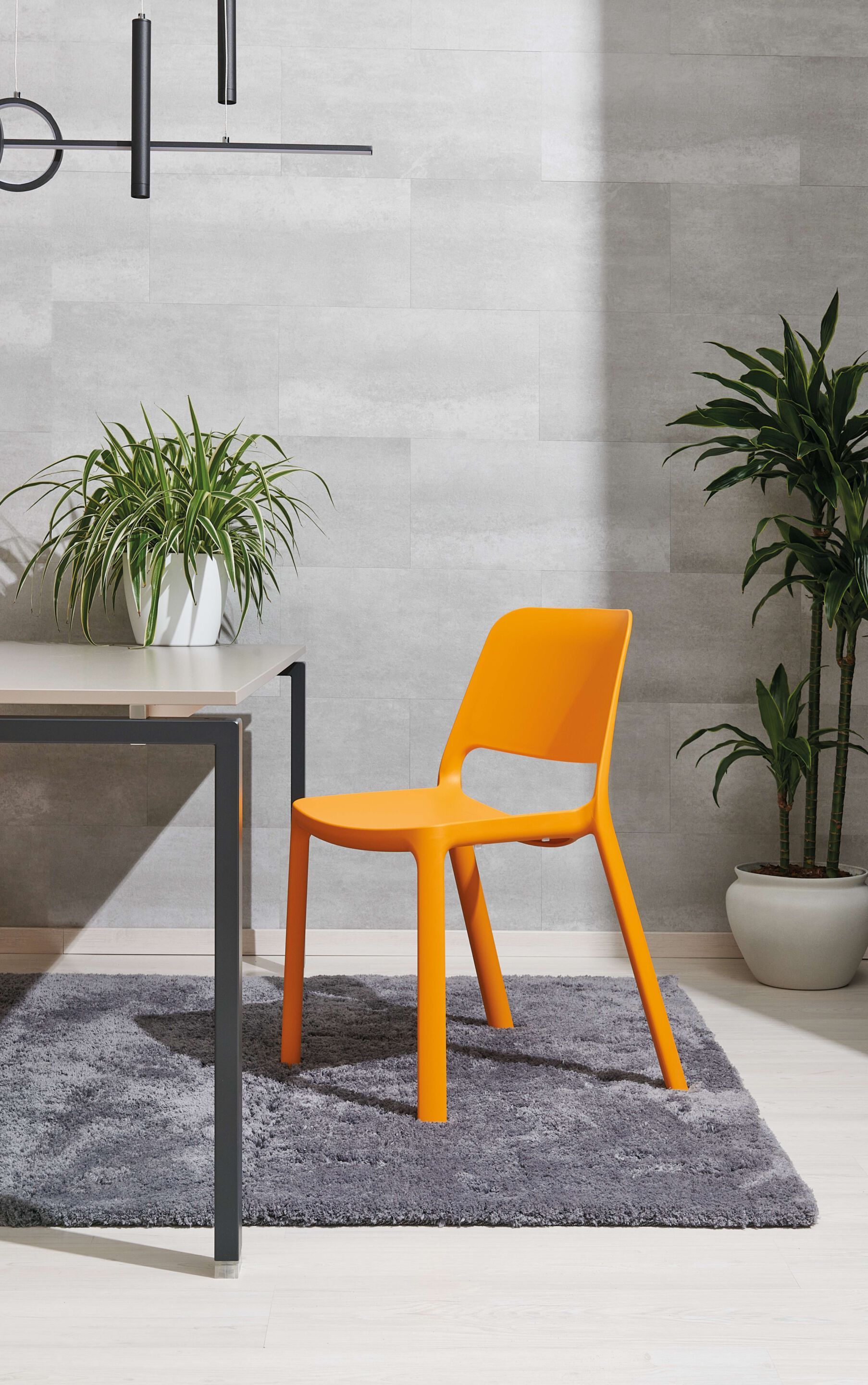 Стул из полипропилена для залов ожидания AP Factor Helena ARCH-00079350 - Вид №1