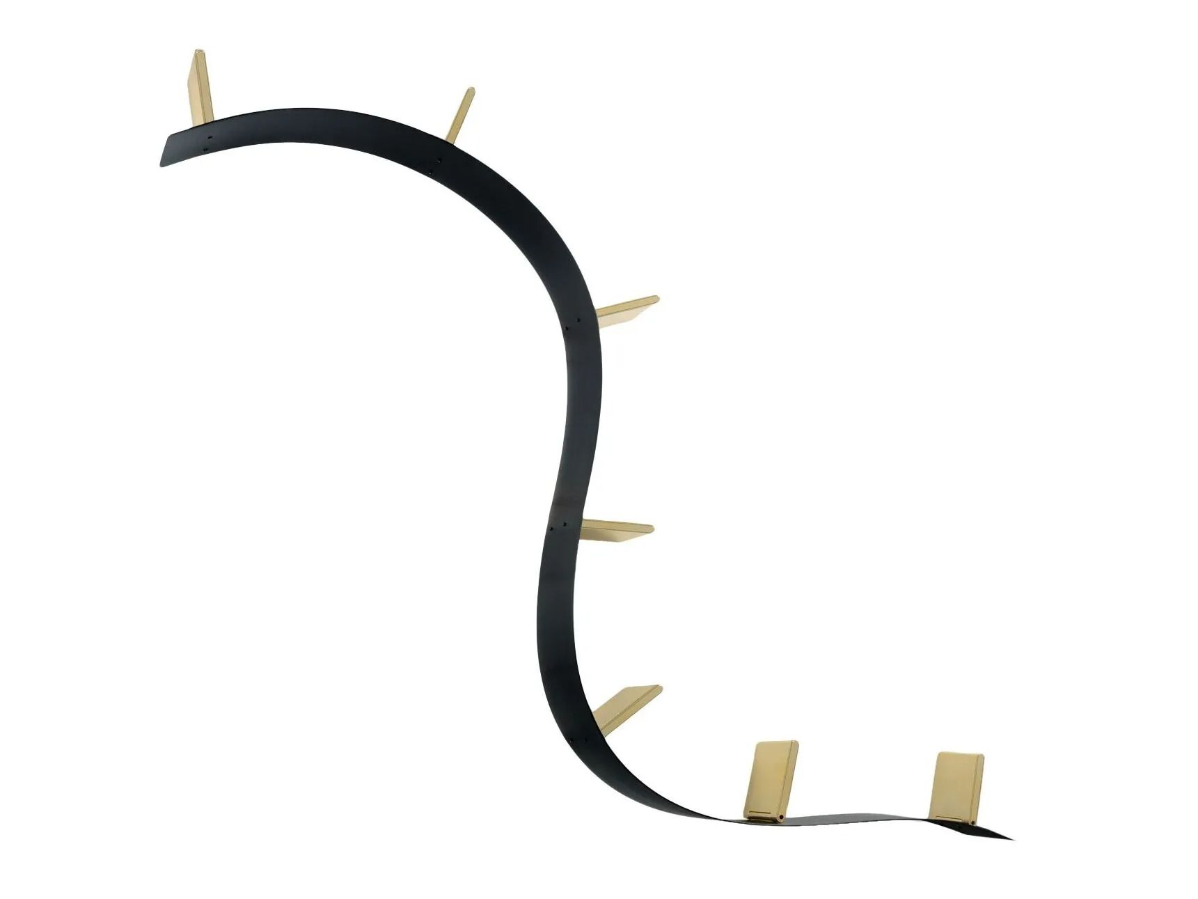 Книжный шкаф из инженерного пластика Kartell BOOKWORM 7 ARCH-00060023