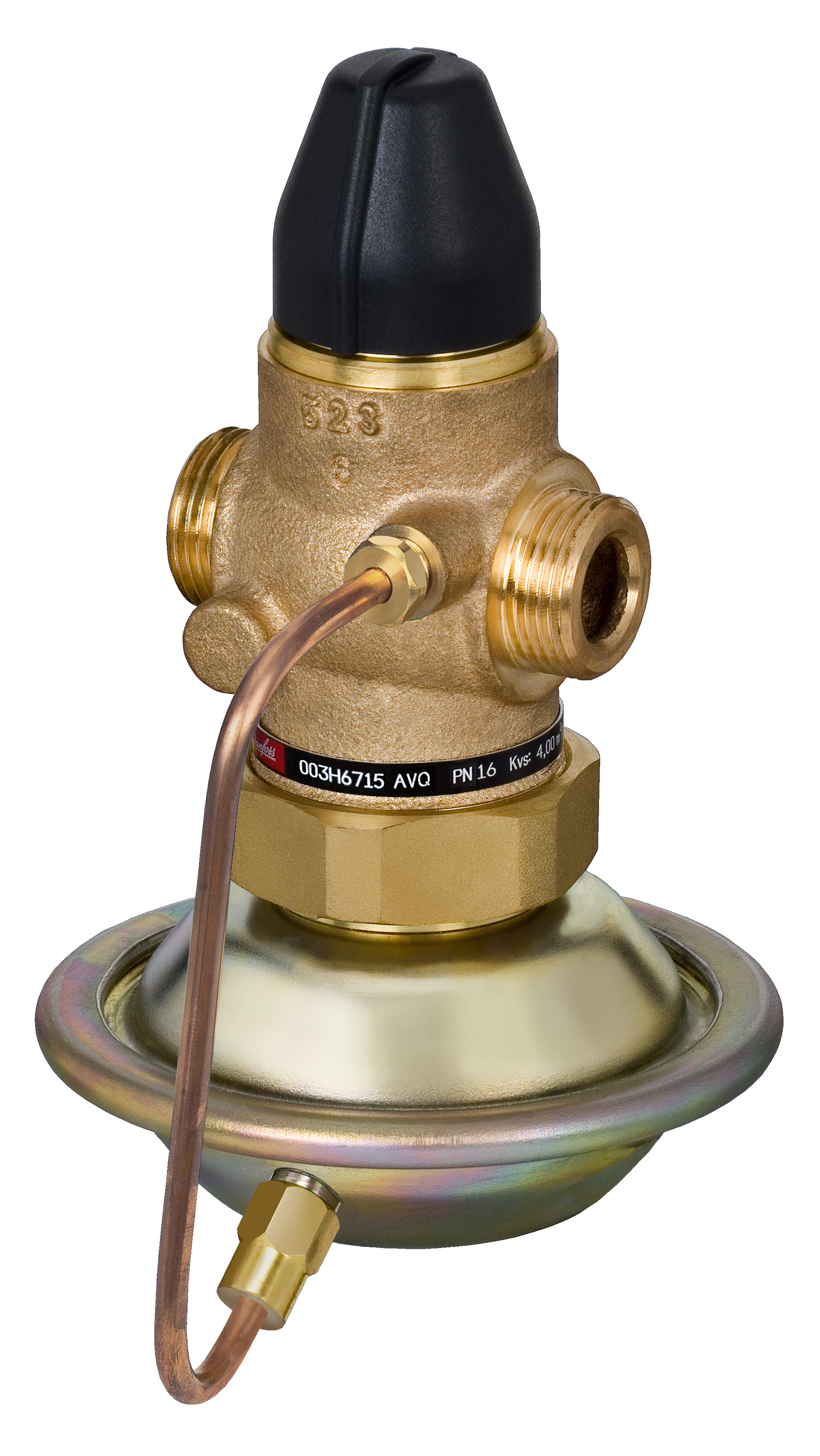 Danfoss Моноблочный регулятор расхода AVQ Р-р расх.AVQ PN25 20/6,3//0,2/резьб. 003H6725  - Вид №2