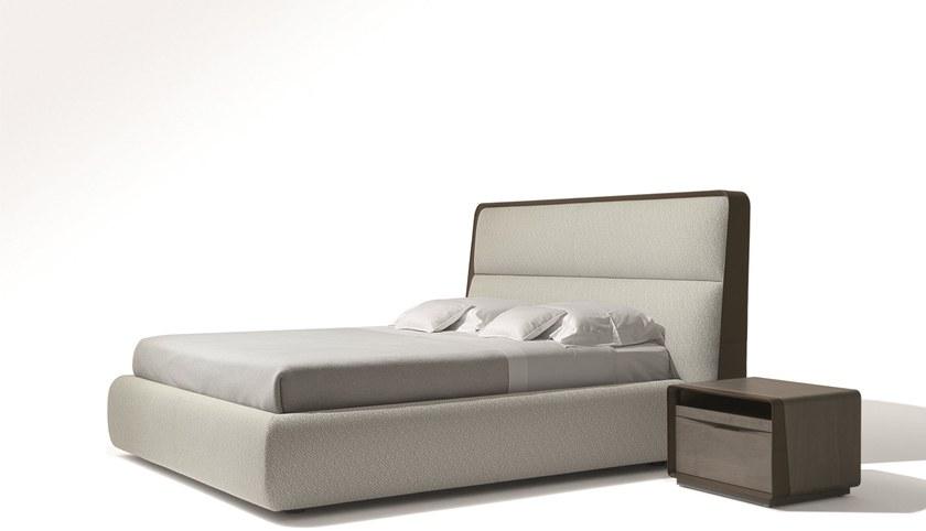 Giorgetti Двуспальная кровать с мягким изголовьем Frame sun-id-1424684 - Вид №1