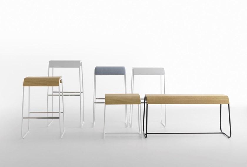 Crassevig Санный деревянный табурет Lineo sun-id-1418281 - Вид №3