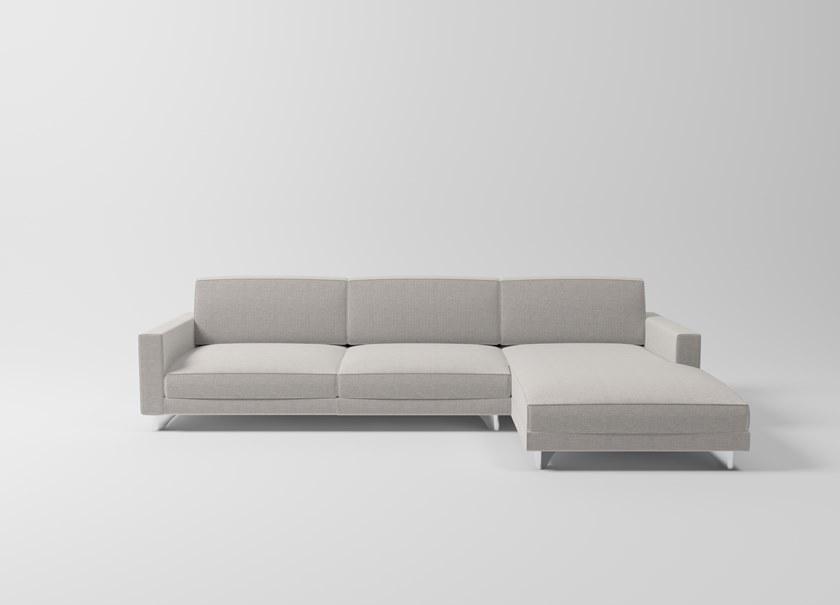 Grado Design 3-х местный тканевый диван с шезлонгом Pent Pen-sf-lc - Вид №5