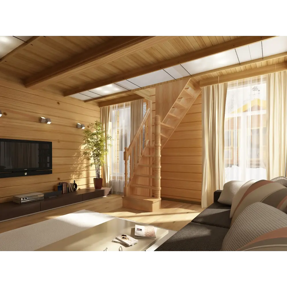 Santreyd Лестница поворотная 90° ЛС-91 для компактных пространств 18488868 STLM-0010999 - Вид №1