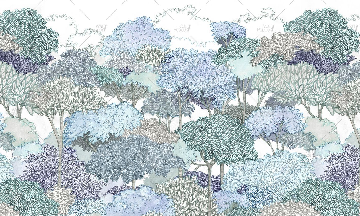 Carta da parati PVC free, eco-friendly, lavabile WallPepper FRESCHE FRASCHE ARCH-00028406 - Вид №3