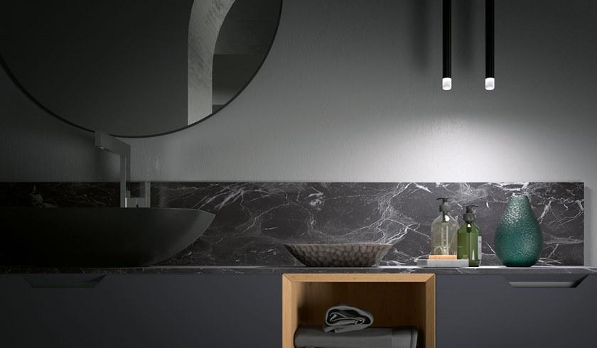 Archeda Подвесной деревянный туалетный столик с ящиками Quaranta5 sun-id-1358170 - Вид №5