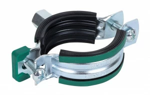 3396039 Крепление для труб  KSB2 Хомуты с вкладышем epdm (M8/10) для стальных, медных, чугунных и пластиковых (многослойных) труб