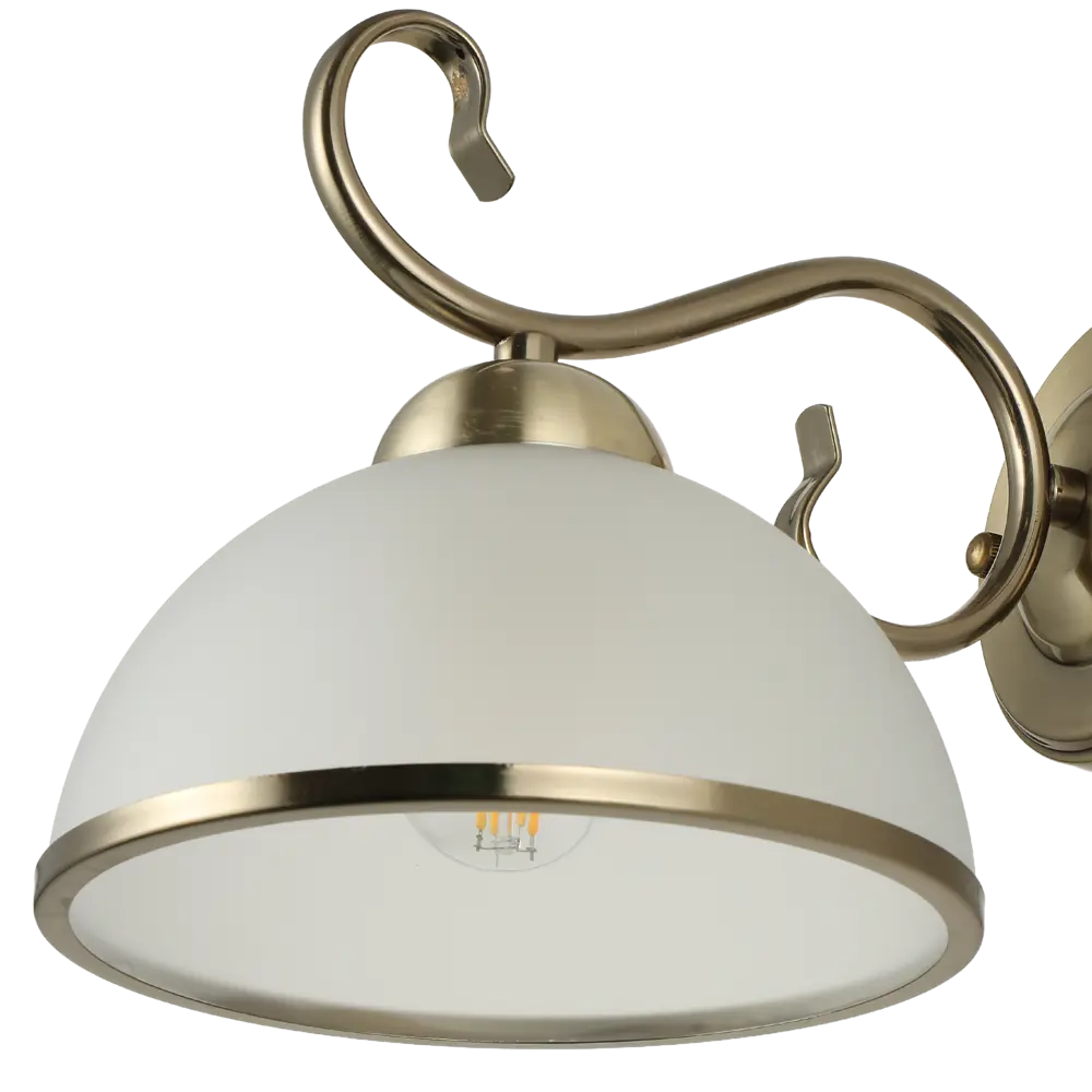 Светильник бра настенный Schaffner Palatino цвет бронза 89442473 STLM-2169087  - Вид №6