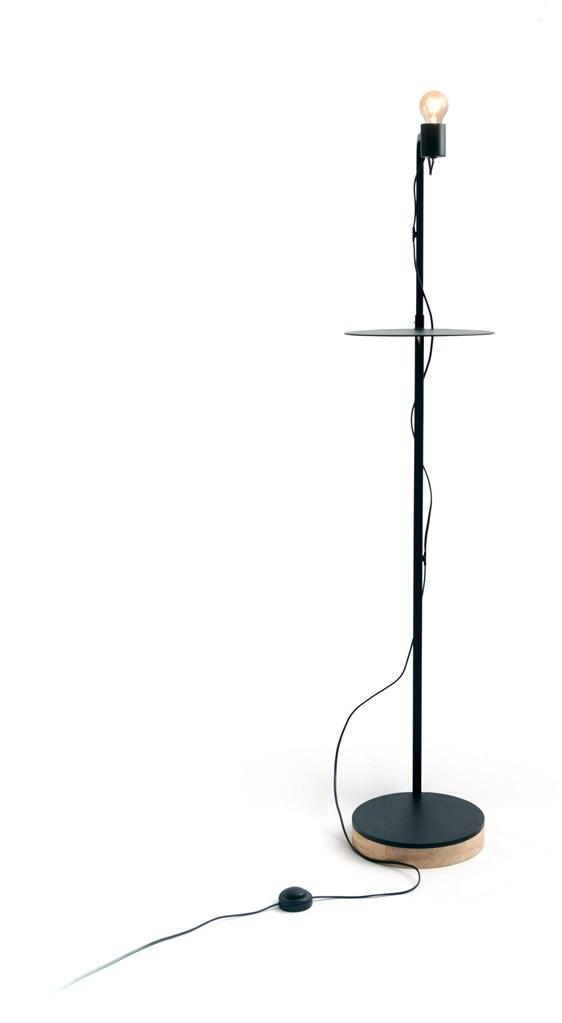 RADAR INTERIOR Торшер металлический регулируемый по высоте с диммером Grafit sun-id-1482905 - Вид №1