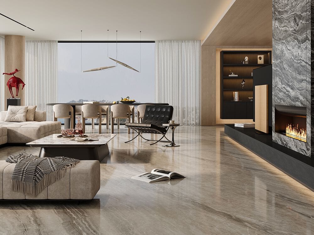 Мраморный пол / покрытие GANI MARBLE TILES ASSINIS GREY ARCH-00085278 - Вид №1