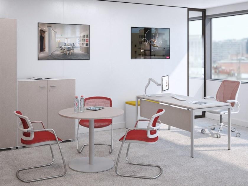 Cider Edition Прямоугольный стол с системой управления кабелями Slim sun-id-1366379 - Вид №2