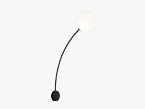 Настенный светильник из дутого стекла