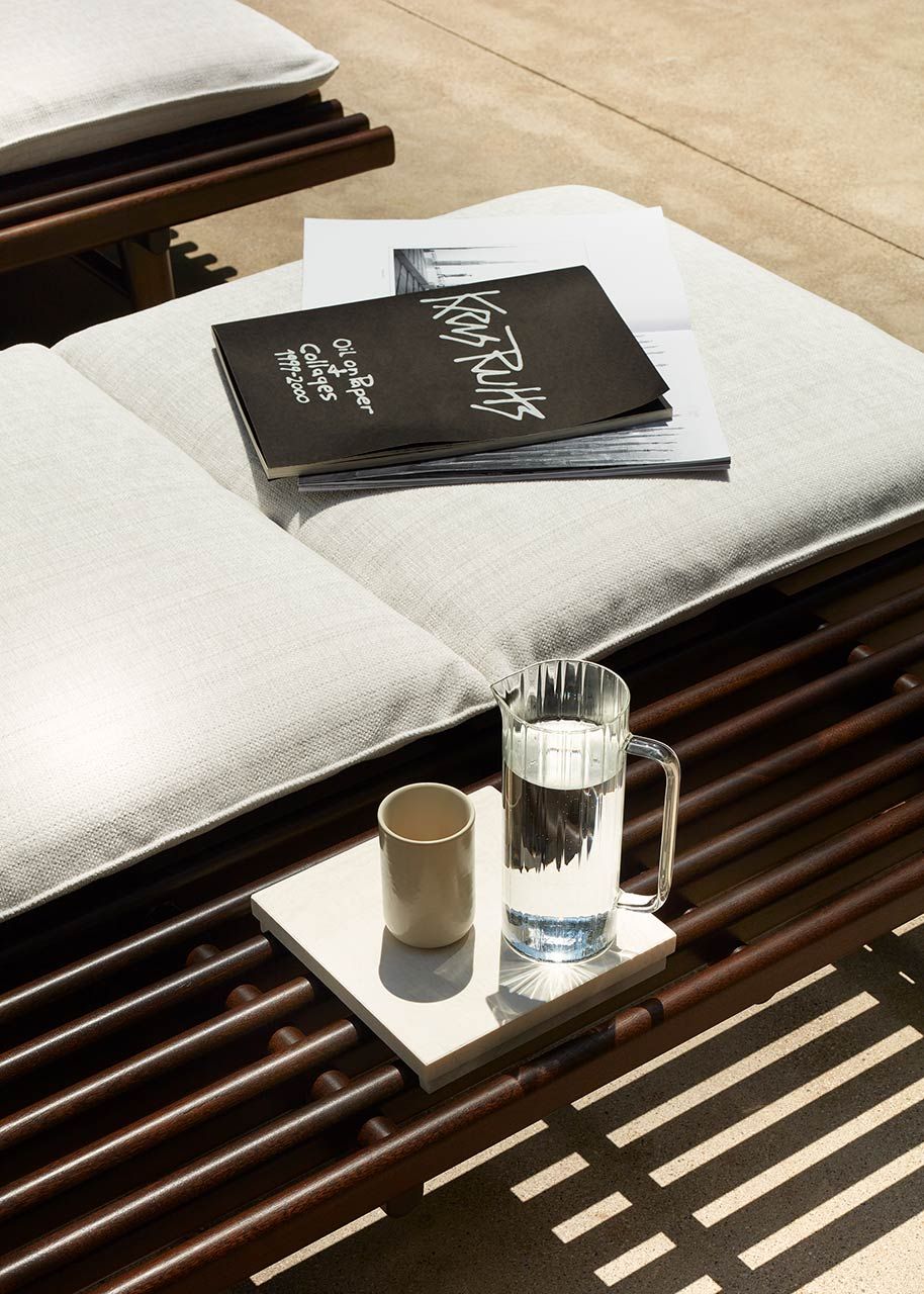 Шезлонг из красного дерева Exteta Эльба ARCH-00070701 - Вид №5