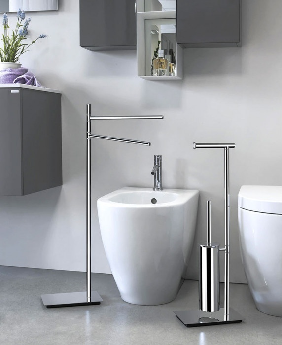B9907 Стойка напольная для унитаза (металлическая колба) COLOMBO SQUARE Colombo Design - Вид №1