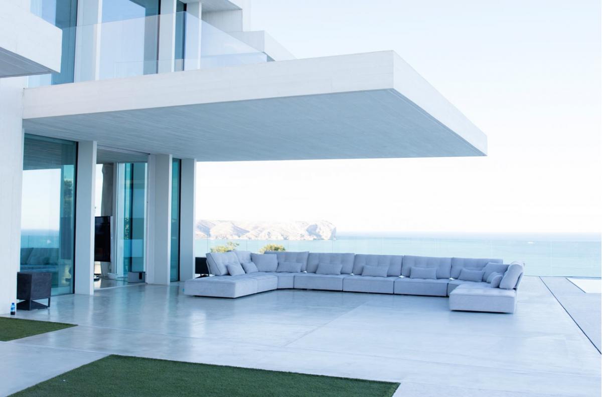 038450 Модульный диван Leather Fama Arianne Santreyd  - Вид №1