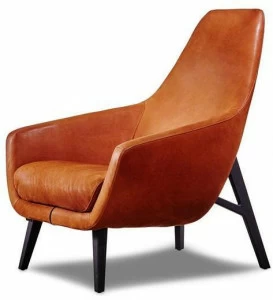 Montis Кожаное кресло с подлокотниками Enzo