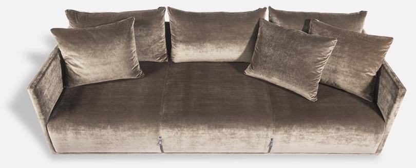 MORADA Бархатный диван Lampo Lampo som - Вид №2