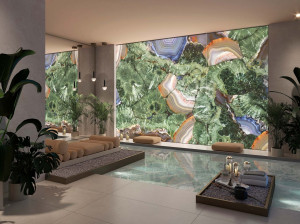 Декоративная панель из алюминия, стекла или ПММА