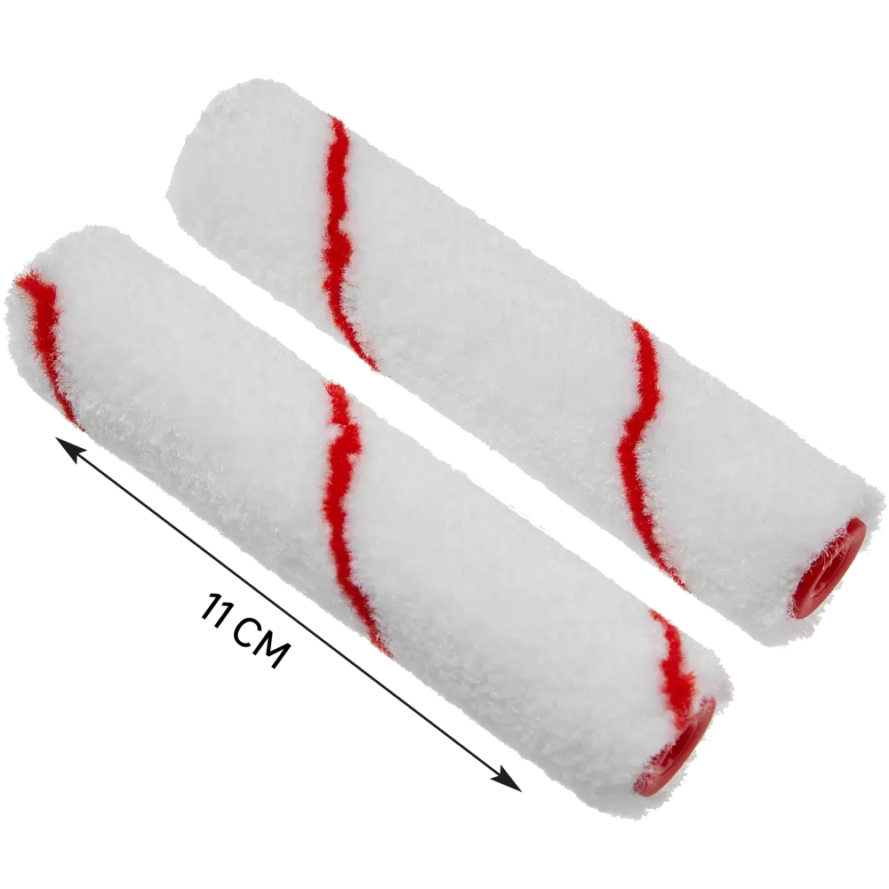 Валик для лака Dexter 110 мм с пластиковой втулкой, 2 шт 82800655 STLM-0036116 - Вид №2