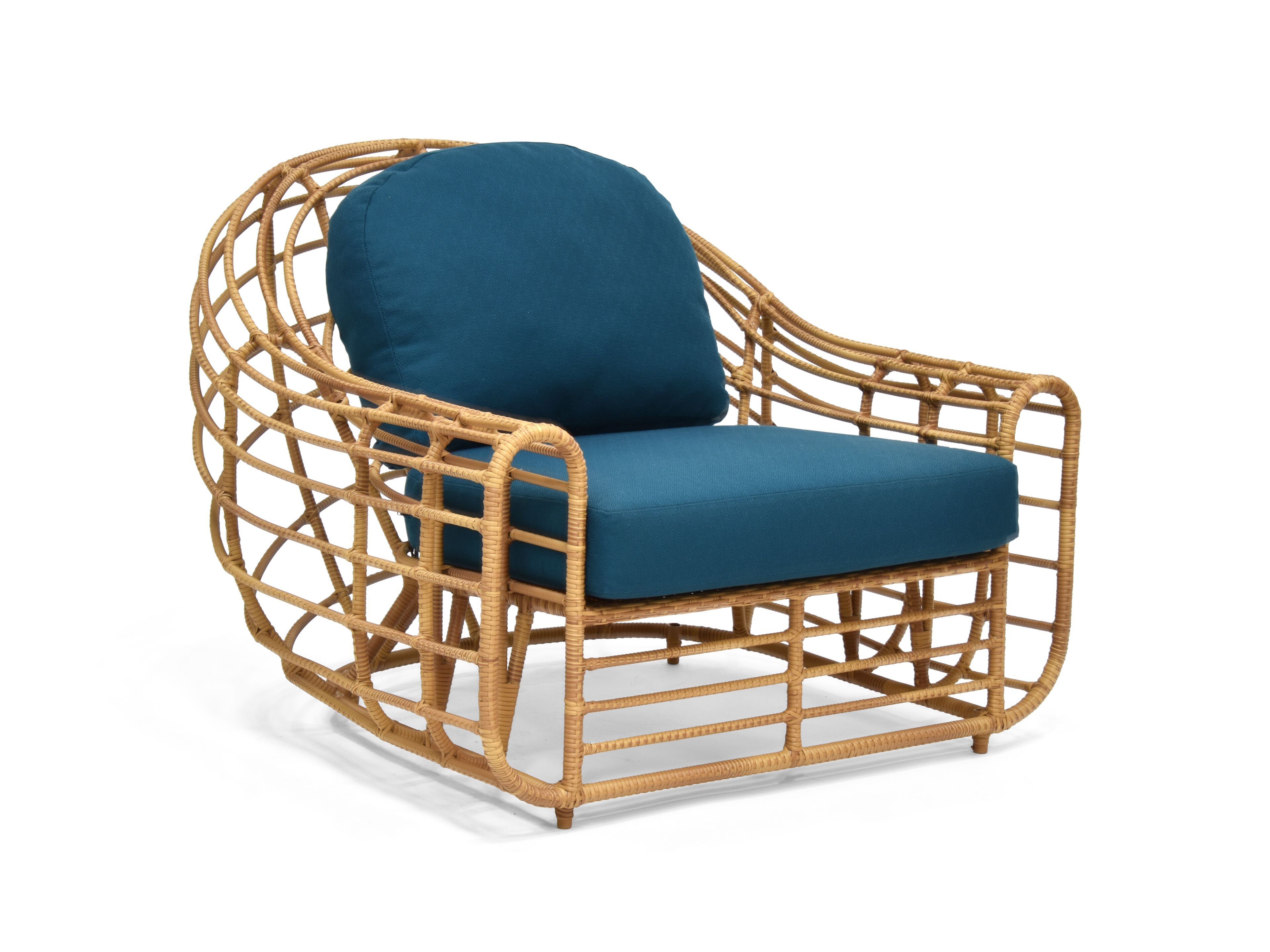 Садовое кресло из смолы с подлокотниками Walters Mitzi ARCH-00147729