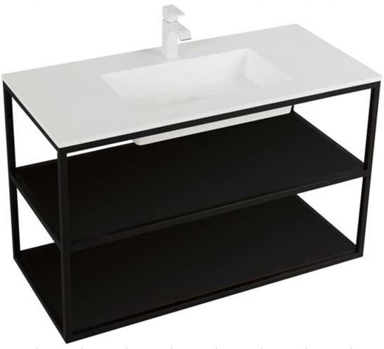 Мебель для ванной CEZARES CADRO 90 двухъярусная  - Вид №1