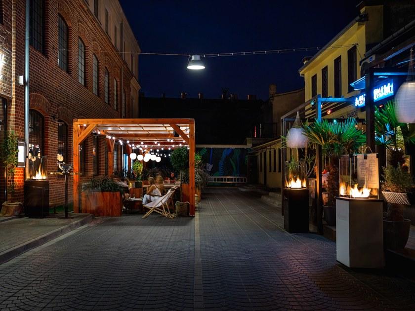 Kratki Уличный газовый камин из стали sun-id-1443117 - Вид №7