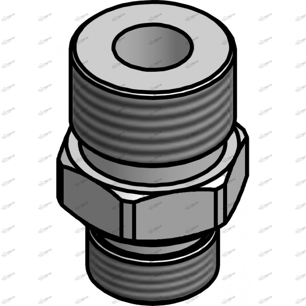 DANFOSS 027L1266 - Запасная часть, ICF 20 - 40, Ниппель 