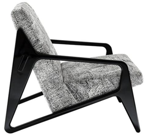 HC28 Cosmo Кресло из ткани с подлокотниками  32f002  - Вид №1