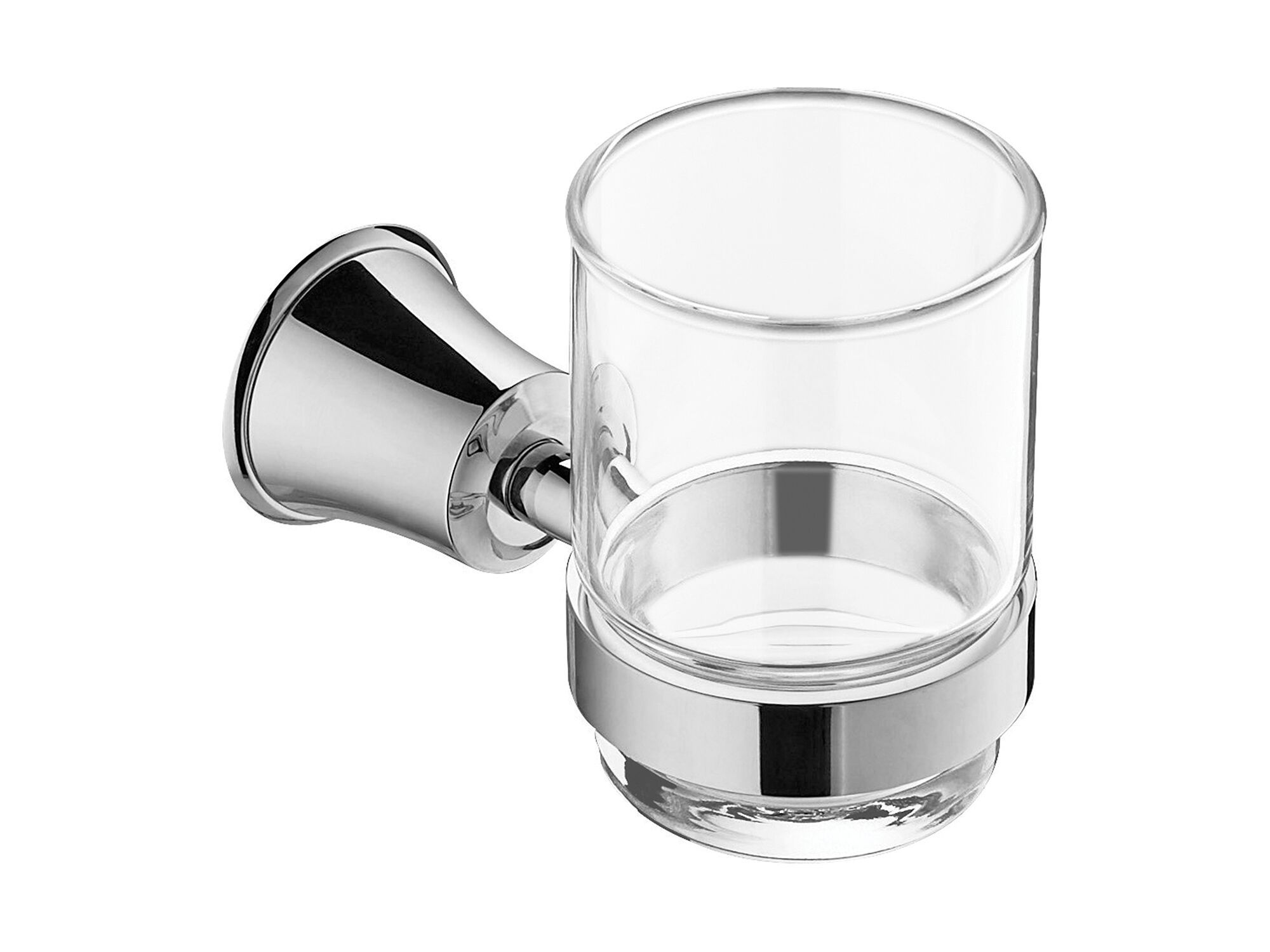 Настенный держатель для зубных щеток из стекла и латуни OMNIRES Art Line ARCH-00011745