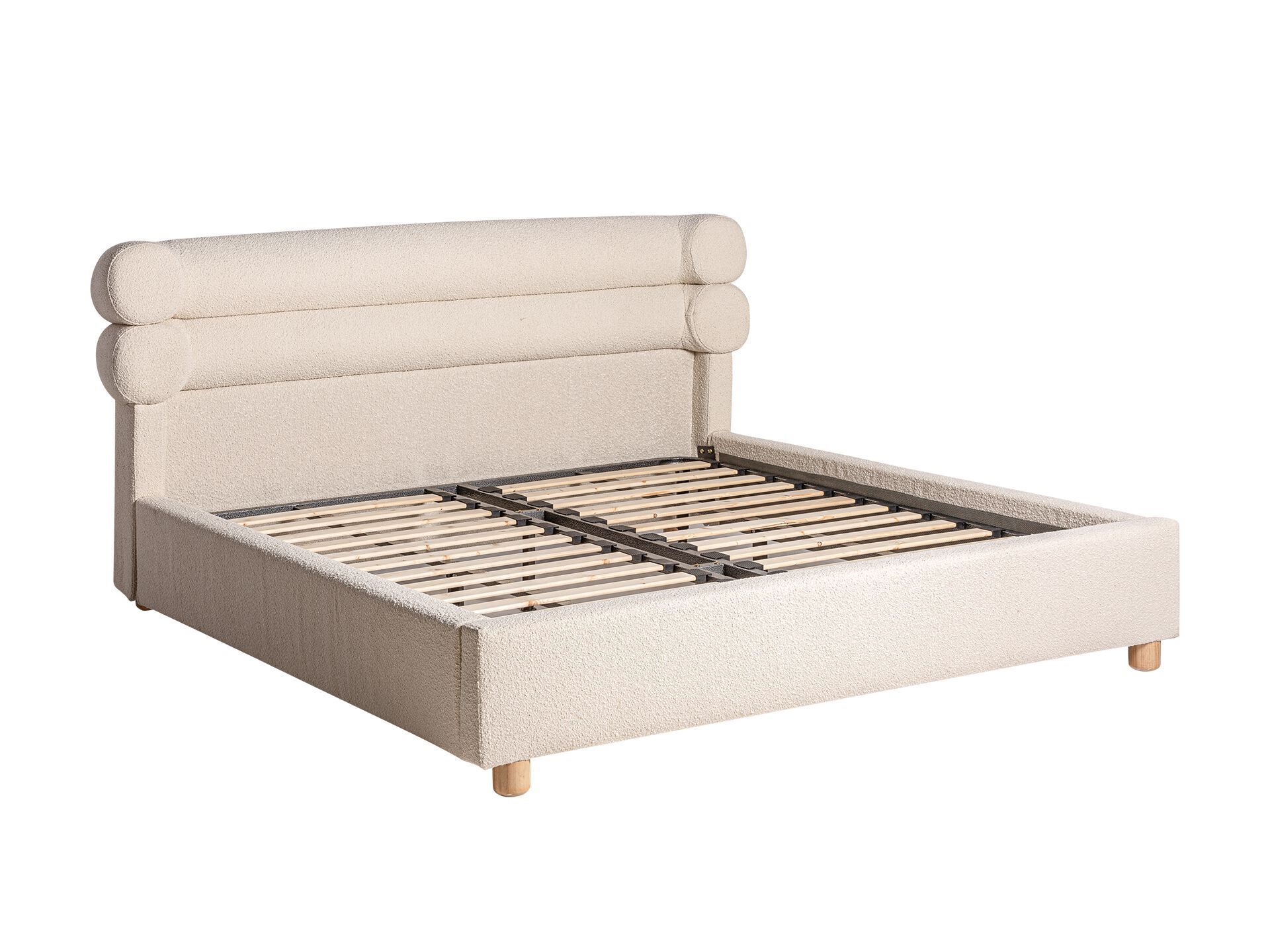 Двуспальная деревянная мягкая кровать Vical Home CHIARI ARCH-00075496