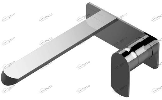 GRAFF Смеситель для ванны настенный с тарелкой Phase G-6636-lm45w