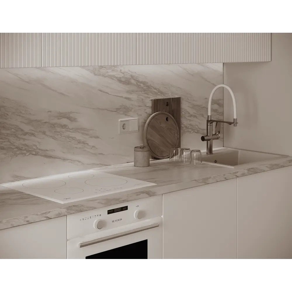 Стеновая панель Delinia Браун Стоун - элегантная отделка в бежевых тонах 85342856 STLM-0061997 - Вид №7