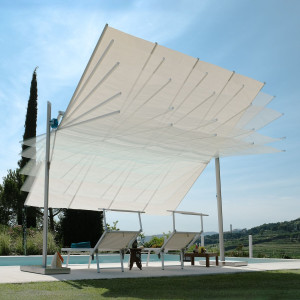 Самонесущий алюминиевый навес