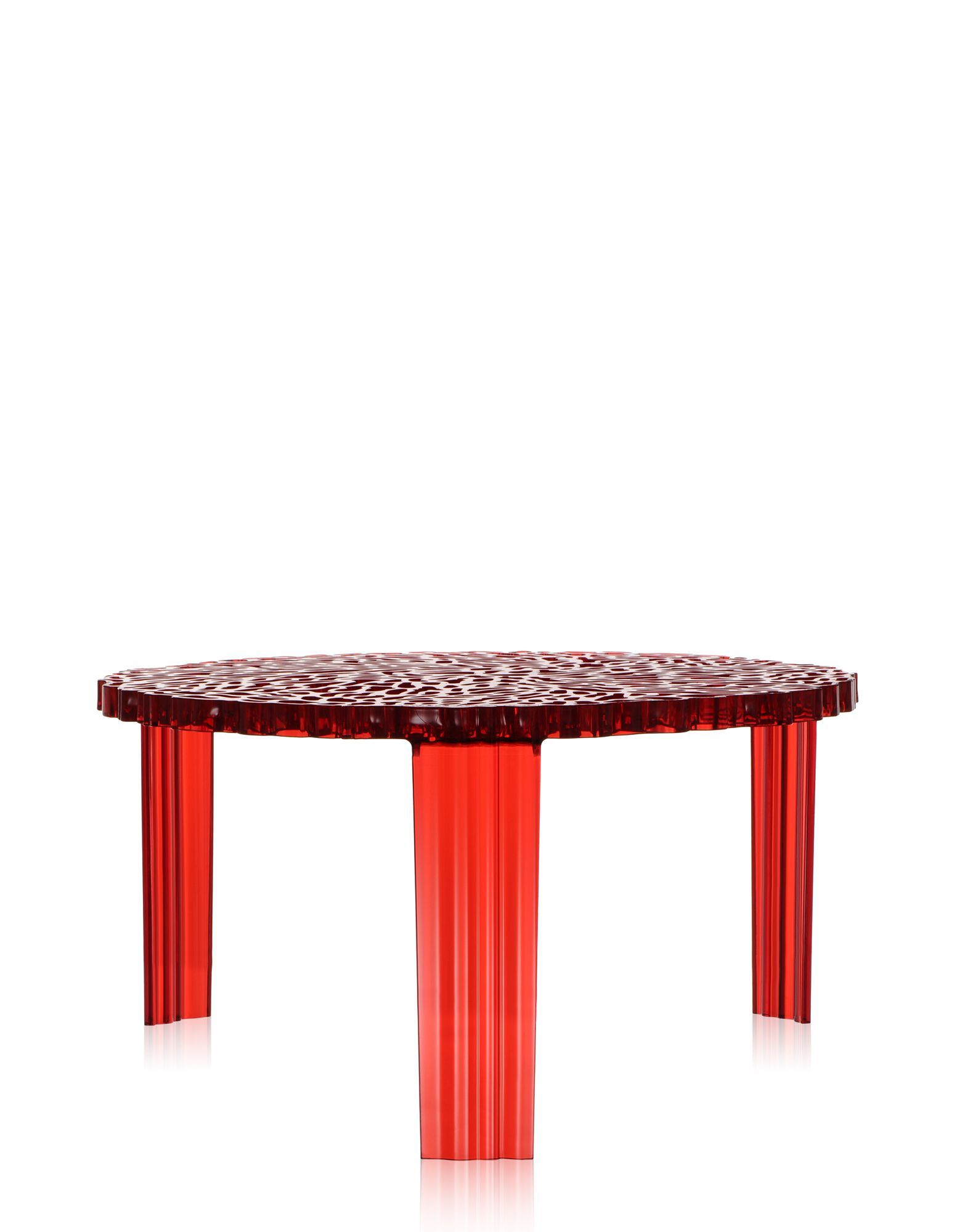 Круглый журнальный столик из ПММА Kartell T-TABLE ARCH-00031450 - Вид №6
