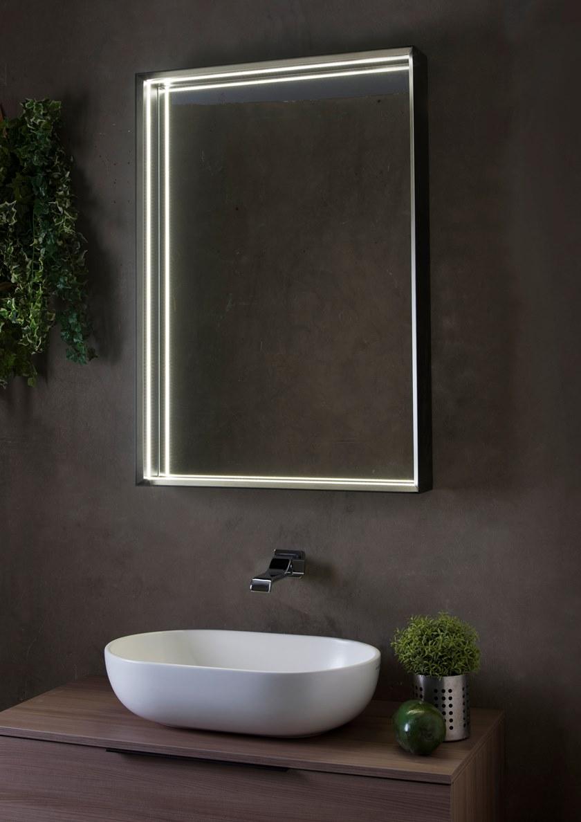 Ceramica Flaminia Прямоугольное зеркало со встроенной настенной подсветкой App Ap100/120/150 - Вид №1